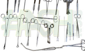 Instruments de chirurgie mineure, ensemble de 41 pièces |   Kit d'Instruments Chirurgicaux Généraux |   Instruments réutilisables en acier inoxydable pour hôpital et clinique - Product Image 4