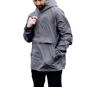 High Quality Lightweight Waterproof Windbreaker Jacket for Autumn Summer Outdoor Wear Custom Plus Size Breathable Windproof - Product Image 3