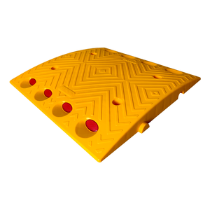 9.5m Outdoor <b>Plastic</b> Speed Hump Set with Rubber & Steel Base - Product Image 3