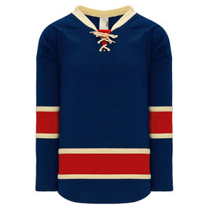 Uniforme de equipo de hockey sobre hielo impreso, material de poliéster hecho a medida - Product Image 2