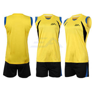 ชุดวอลเลย์บอลชายคุณภาพสูง ออกแบบพิมพ์ลายได้ตามต้องการ สวมใส่สบาย แห้งเร็ว ผลิตจากโพลีเอสเตอร์ 100% - Product Image 6