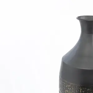 Juego de 2 jarrones de suelo de hierro estilo Art Deco de Mel - Product Image 4