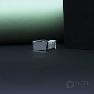 แหวนเงินสเตอร์ลิง925มีสไตล์สำหรับสุภาพบุรุษเหมาะสำหรับงานปาร์ตี้ทุกโอกาส - Product Image 4