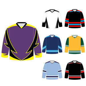 Jerseys de hockey sobre hielo reversibles personalizables Ropa de hockey sobre hielo unisex para adultos Uniforme de hockey sobre hielo reversible por sublimación - Product Image 2