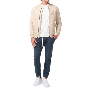 Blouson aviateur pour homme, veste en cuir personnalisée, vente en gros de vestes pour homme, logo et design personnalisés, service OEM - Product Image 5