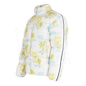 Veste d'hiver matelassée de haute qualité, col montant, capuche, imperméable, respirante, design à bulles tendance, style streetwear - Product Image 3