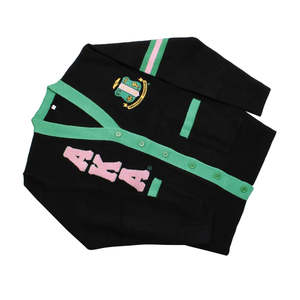 Cardigan en coton rayé personnalisé pour femmes, fraternité Phi Beta Sigma, Amérique, Zeta Phi Beta, sororité grecque - Product Image 2