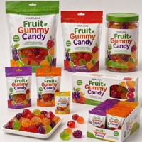 Bonbons Gélifiés Fruités Tendance TikTok Direct Usine Halal Gélatine Masticable Sucré-Acidulé Vente en Gros Fournisseur Mondial