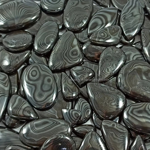 Natural Psilomelane Loose Gemstone Cabochon Handmade Mix Shape Wholesale Gemstone Cabs - Product Image 5