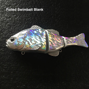 ตัวเบ็ดตกปลาแบบ DIY ABS ขนาด 15 ซม. 20 ซม. แบบไม่มีสี พร้อมตะขอหมุนสำหรับทำเหยื่อตกปลาตามสั่ง - Product Image 2