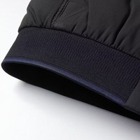 Blouson Bomber d'Hiver Rembourré en Coton Premium OEM 2025 pour Homme, Fermeture Éclair, Imperméable, Coupe-Vent, Anti-Taches, Grande Taille, Col Rond