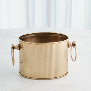 Cubo de hielo de acero inoxidable listo para fiestas con exterior liso e Interior práctico para todo tipo de bebidas - Product Image 2