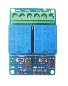 Placa de relé de 12V de 2 canales para varias aplicaciones para configuración de relés múltiples - Product Image 3