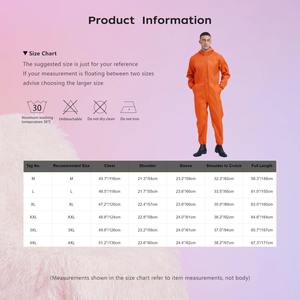 Uniforme mecánico unisex Overoles de algodón para hombres con bolsillos grandes Mono con capucha a prueba de polvo Peto para trabajadores del taller - Product Image 6
