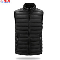 Gilets de haute qualité personnalisé respirant hommes gilet bouffant pour l'hiver prix de gros tenue décontracté avec couleur personnalisée gilet bouffant