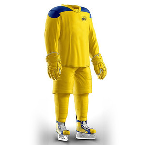 Uniforme de hockey sur glace d'équipe personnalisé 100% polyester respirant écologique vêtements de sport légers avec logo personnalisé fabriqué au Pakistan - Product Image 2