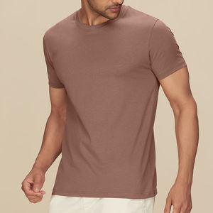 Vêtements d'été en gros, manches courtes, t-shirts unisexes de haute qualité, 100% coton, personnalisés, séchage rapide, respectueux de l'environnement, impression sérigraphique - Product Image 1