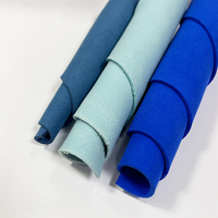 Tissu en microfibre gaufrée, simili cuir suédé, imperméable, résistant à l'abrasion, doux et confortable, en rouleau, pour revêtement de sièges de voiture et sacs