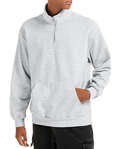 Sudadera de Felpa Francesa Gruesa con Media Cremallera |   Sudadera Deportiva para Hombre - Product Image 2