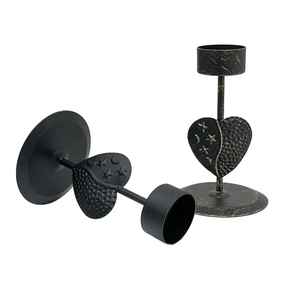 Elegante candelabro de piedra de Metal empuñadura de mano mejor mayorista para exhibición de luz de té decoración del hogar bodas templos festivales - Product Image 2