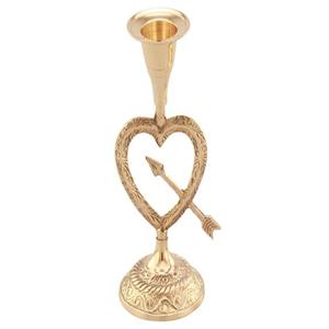 Shiny Gold Finished Aluminium <b>Taper</b> <b>Candle</b> Holder Metal <b>Candle</b> Holders And Lanterns Engraving For Lighting Decoration - Product Image 3