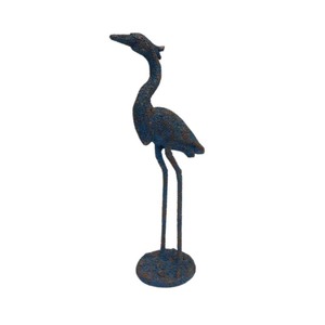Diseño único de aluminio grúa pájaro esculturas latón acabado para el hogar sala de estar decoración escritorio escultura hecha a mano a granel - Product Image 3