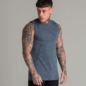 Wholesale 2024 Custom Cotton Stringer Tank <b>Top</b> Men's Gym Workout <b>Vest</b> in Casual Style Men's Sports <b>Vest</b> in Various Colors - Product Image 6