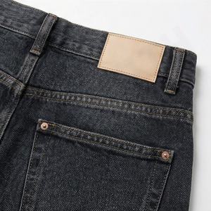Women Custom Dark Customized Color Denim <b>Jeans</b> Straight Style Streetstyle Designer Collection Superb Quality OEM Service Sale - Product Image 5
