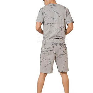 Bas quantité minimale de commande 2 pièces T-Shirts & Shorts ensemble pour hommes mode haute qualité Shorts ensemble Fitness Wear hommes Shorts ensemble - Product Image 2