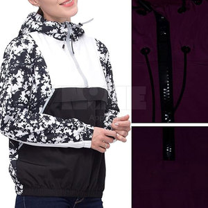 แจ็คเก็ตกันลมสำหรับผู้หญิงแจ็คเก็ตกันลมสไตล์ไม่ซ้ำใคร - Product Image 5