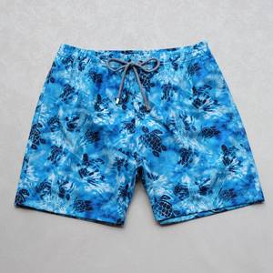 Vente en gros de maillots de bain d'été personnalisés pour hommes, maillots de bain 100% polyester, shorts de plage solides pour hommes, shorts de bain - Product Image 3