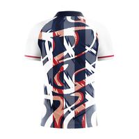 Maillot de football haute performance pour équipe, sublimation, respirant, léger, 100 % polyester, manches courtes, été