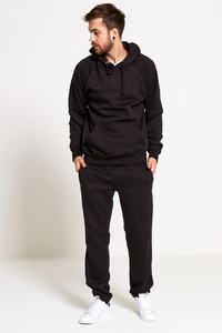 Ensemble survêtement de luxe pour hommes, pantalon de survêtement et sweat à capuche lourds personnalisés, vêtements de sport unis pour l'hiver - Product Image 5