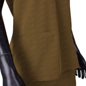 Ensembles d'uniformes de soins de santé personnalisés col montant à manches courtes sans plis pour le confort des hôpitaux - Product Image 5