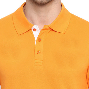 OEM Summer Casual Men's Polo Tshirt Custom Logo Printed Very <b>Cheap</b> Polyester Cotton Tshirt with Quick Dry Feature Oversize Fit - Product Image 2