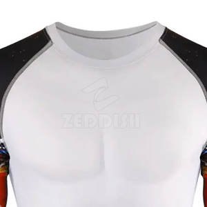 เสื้อแรชการ์ดสำหรับออกกำลังกายแบบถัก ระบายอากาศได้ดี สำหรับผู้ชาย - คุณภาพสูง แห้งเร็ว บริการ OEM ปรับแต่งได้ - Product Image 3