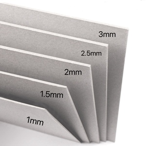 Cartón Gris Económico de 1-3 mm de Grosor, Hojas de Cartón Personalizadas, Cajas, Carpetas de Archivo, Papel Reciclable Anti-Encogimiento - Product Image 2