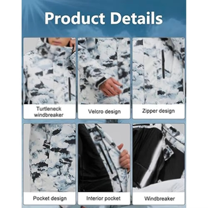 Chaquetas de Esquí Impermeables para Invierno 2026, Ropa de Nieve para Exteriores, Chaquetas de Esquí Deportivas para Parejas, Abrigos de Snowboard para Hombre y Mujer - Product Image 2