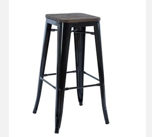 Grand tabouret haut pour s'asseoir Base tabouret confortable en métal personnalisé en usine - Product Image 4