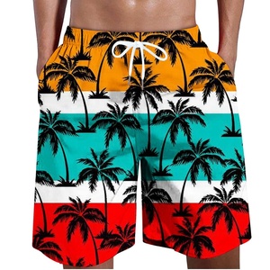 Shorts à taille élastique pour hommes Shorts décontractés Hommes Polyester Running Sport Baseball Shorts Homme Vêtements de plage d'été - Product Image 1