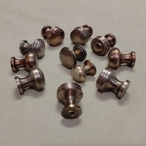 Doublure en fer naturel boutons de tiroir d'armoire à fleurs tiroir de cuisine poignées claires quincaillerie de meubles bouton de traction de grange - Product Image 2