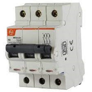 6แอมแปร์ MCB เบรกเกอร์ขนาดเล็ก BB30200C C โค้งสามขั้วเบรกเกอร์ขนาดเล็ก - Product Image 1