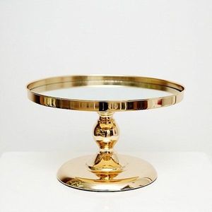 ขาตั้งเค้กสแตนเลสหรูหราขายส่ง ออกแบบเองได้ ถาดโชว์ขนมหวานสุดหรูสำหรับงานแต่งงาน จัดหาอุปกรณ์ทำเค้กจำนวนมาก - Product Image 1