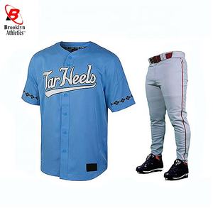 Broderie personnalisée Personnalisé Baseball Gros Pas Cher Blanc Baseball Jersey Sport softball - Product Image 1