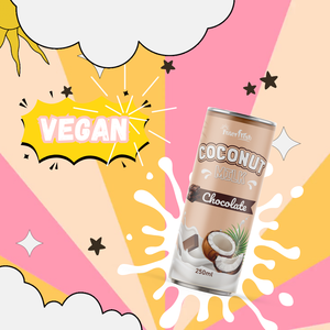 Vietnam Interfresh <b>Chocolate</b> Coconut Milk 180ml 250ml Alucan High Vitamin OEM ODM OEM for USA/Canada Store Brands | HACCP HALAL - Product Image 2