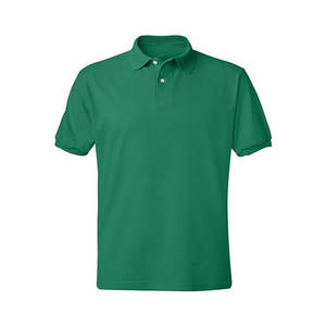 Vente en gros de polos vierges avec logo brodé sur mesure T-shirts polos de golf unis T-shirts polo unisexe personnalisé - Product Image 1