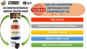 VORTEK respetuoso con el medio ambiente PAG ND OIL-8 Lubricante de refrigeración Compresor automotriz Aceite antidesgaste 120ml AGMA 220 Viscosidad - Product Image 5