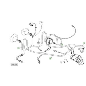 Arnés de cableado delantero Reemplazo de ensamblaje eléctrico duradero de alta calidad para vehículos de tractores y maquinaria industrial - Product Image 4