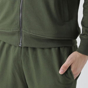 Multi colores todos los tamaños hombres Jogger trajes hechos a medida su propia ropa de invierno Fitness mangas completas hombres Jogger trajes - Product Image 6