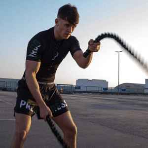 เสื้อเชิ้ตรัดกล้ามเนื้อ,เสื้อรัชการ์ดเข้ารูปแห้งเร็วเครื่องแต่งกายชาวบราซิล - Product Image 5